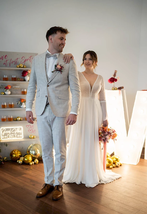 Aufregung vor dem First Look