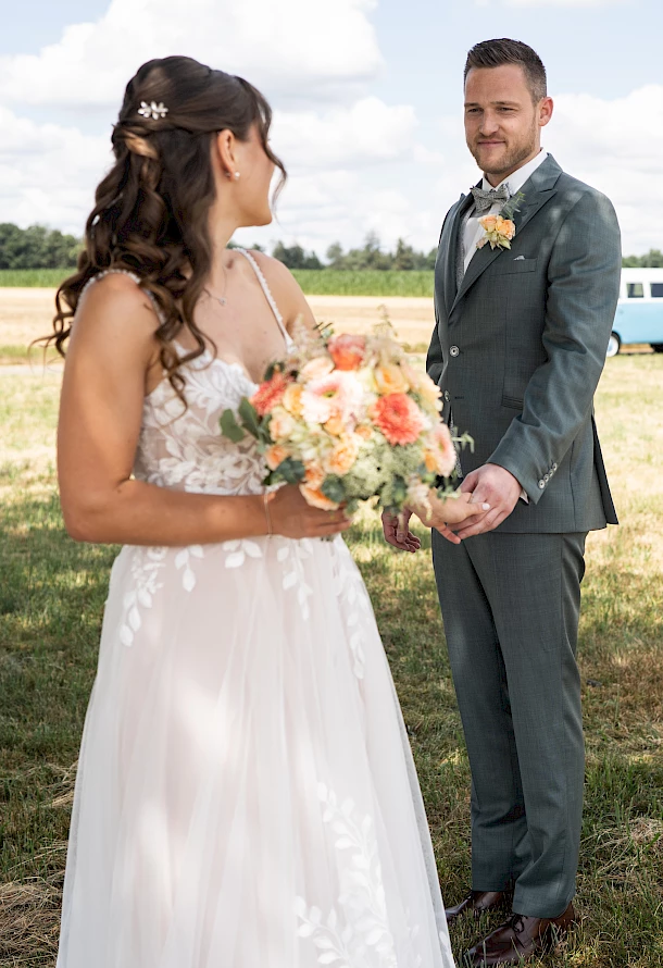 Ungestellte Brautpaarbilder in Schwäbisch Gmünd