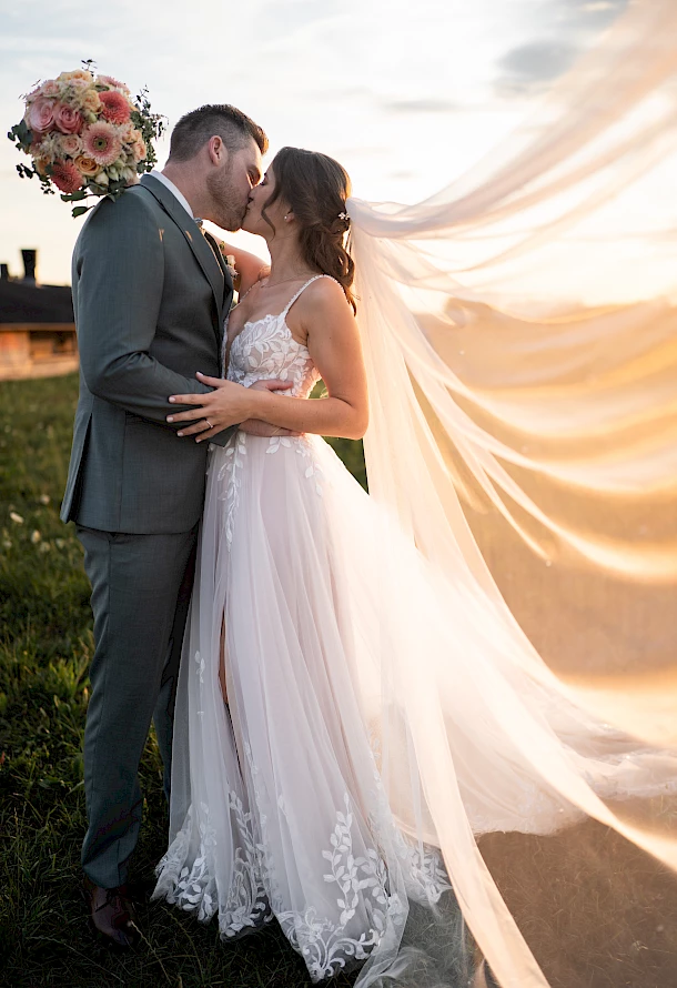 Romantische Sommerhochzeit in der Festscheune Hermannsfeld